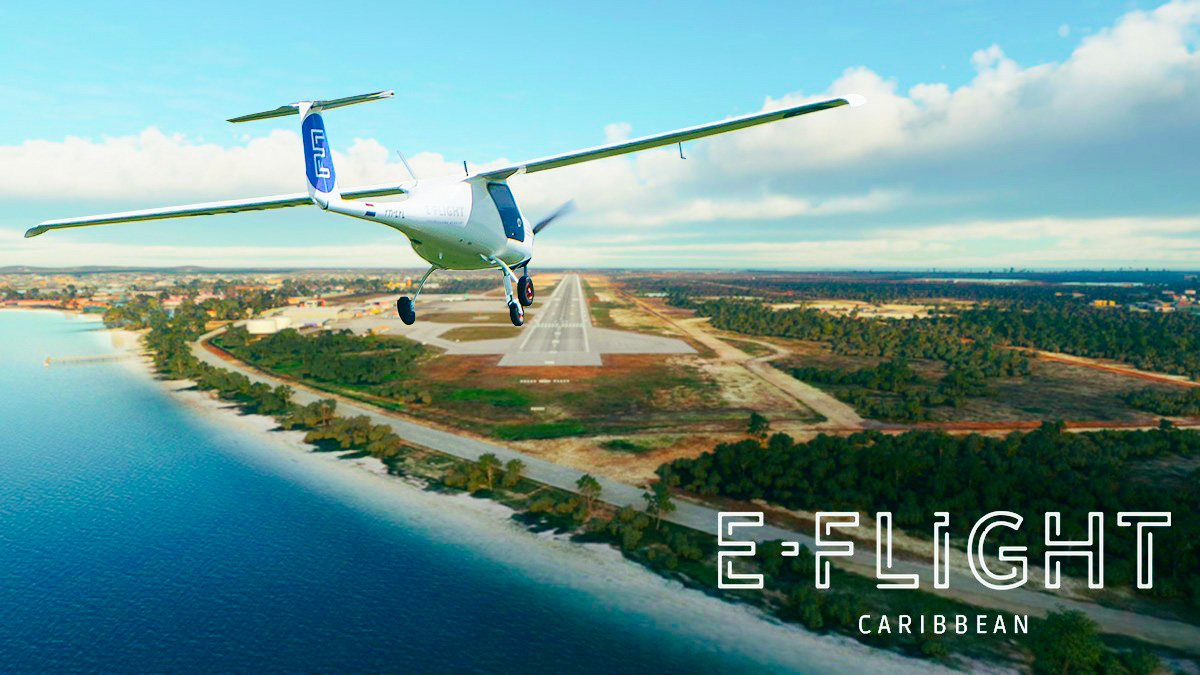E-Flight start met elektrisch vliegen op de Caribische eilanden